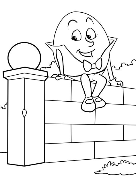 nursery rhymes coloring pages